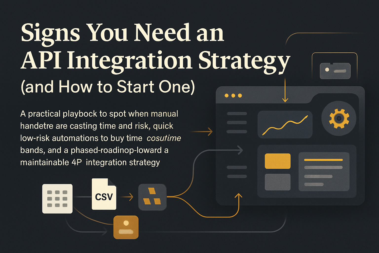 Signs You Need an API Integration Strategy (and How to Start One)
